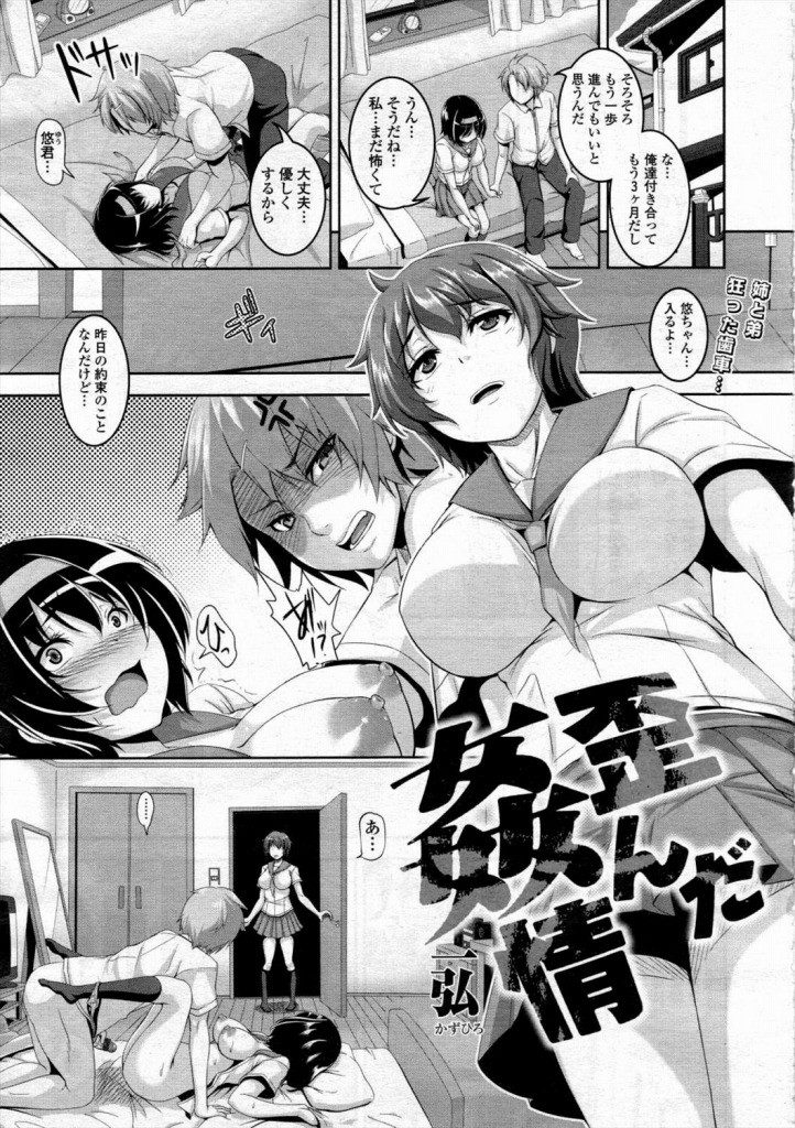 【エロ漫画】垂れた牛乳の姉を落書き奴隷にして乳首と陰核にピアスを付けケツ穴ファックでお掃除フェラさせる弟！