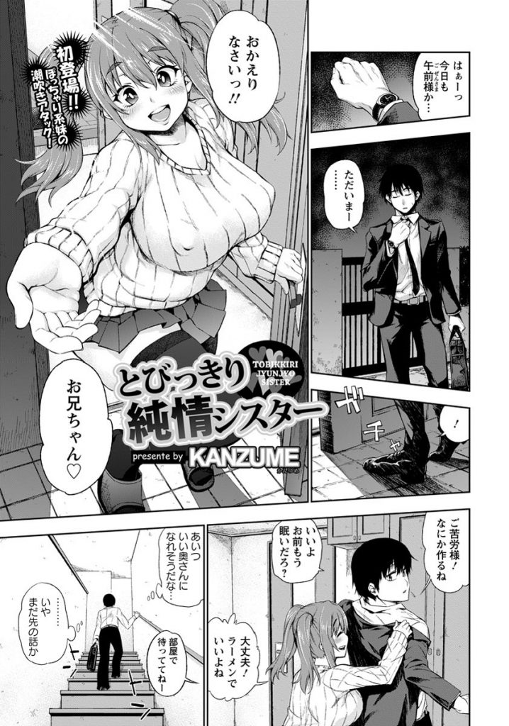 【エロ漫画】ぽっちゃりだけど可愛い妹の卑猥写真を見つけた兄が本性を曝け出したヤンデレなブラコン妹に逆レイプされる！